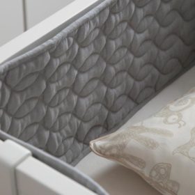Sebra Bettnestchen abgesteppt „elephant grey“, 360cm Mood