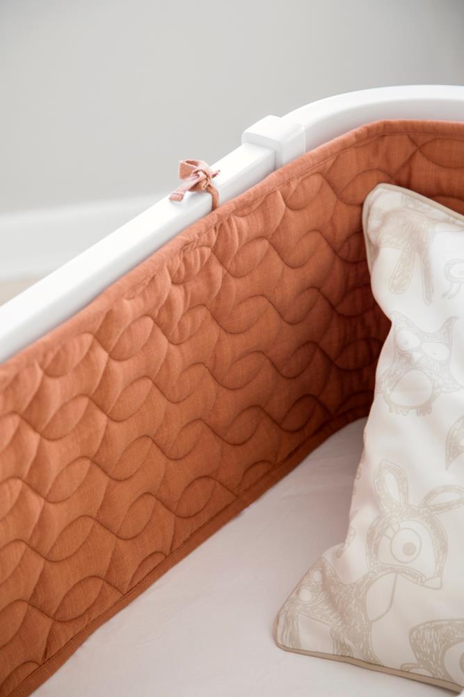 Sebra Bettnestchen abgesteppt „sweet tea brown“, 360cm Mood