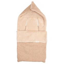 koeka Fußsack Vigo Teddy caramel : soft caramel für Babyschalen 1