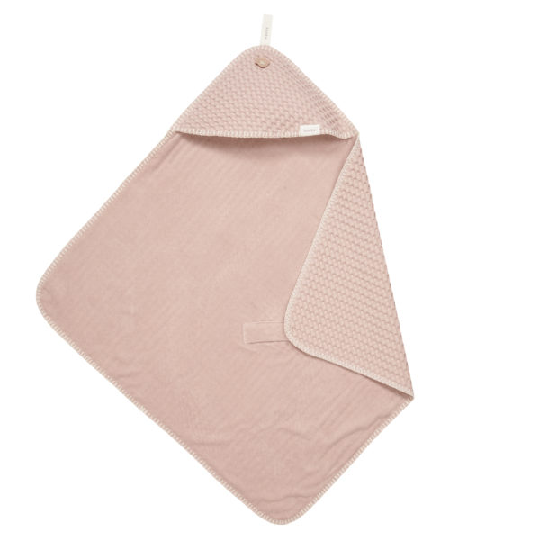 koeka Kaputzenhandtuch Antwerp „grey pink“ 105x100cm