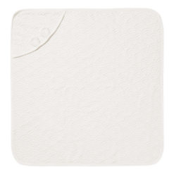 DELISTED Cam Cam Babyhandtuch „Off White“, 80x80cm, GOTS – Bild 2