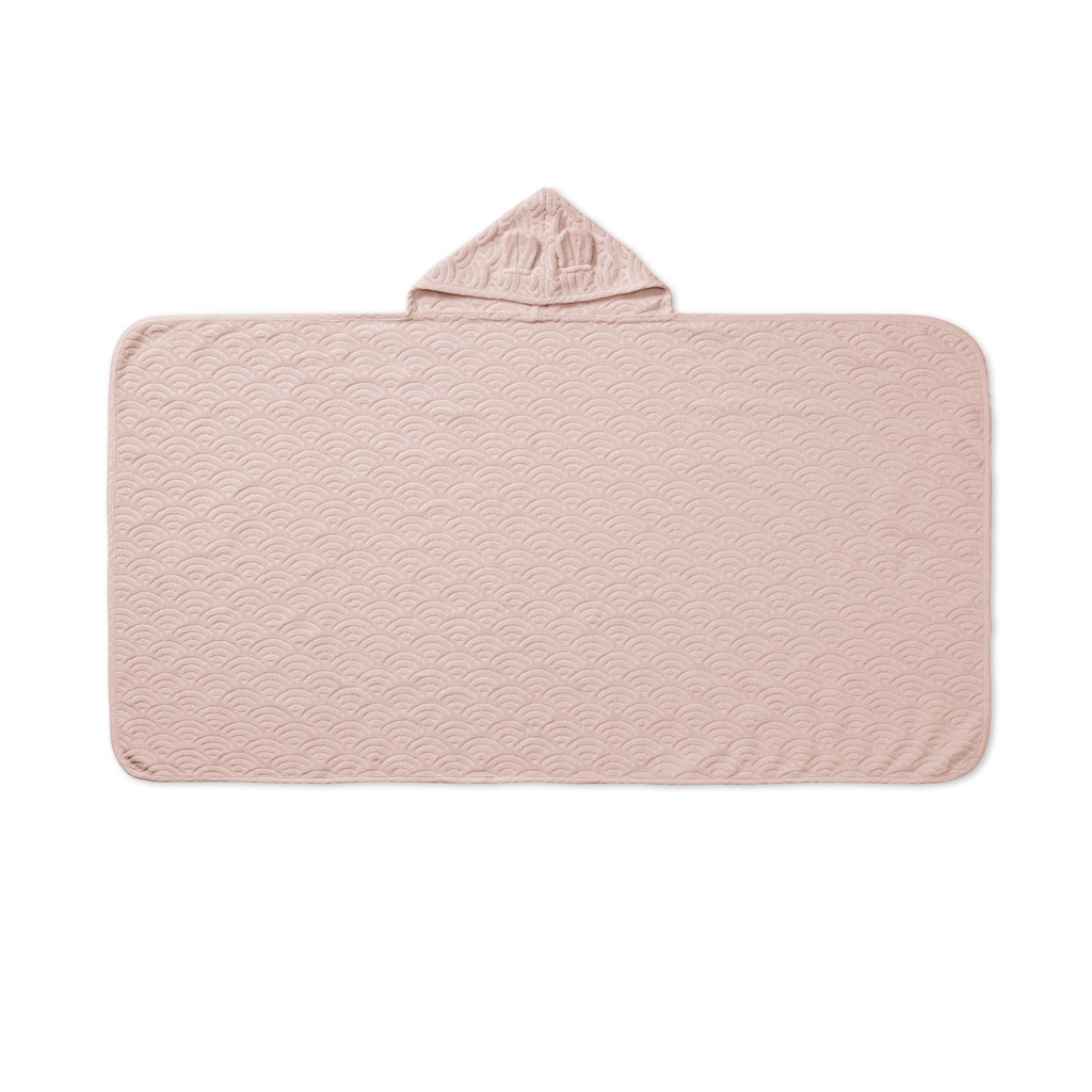 DELISTED Cam Cam Juniorhandtuch „Dusty Rose“, 70x130cm, GOTS