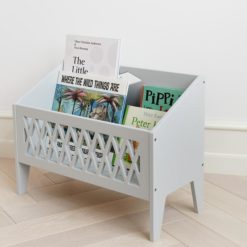 Cam Cam Bücherbank „Classic Grey“, Harlequin, 49x28x40cm 02