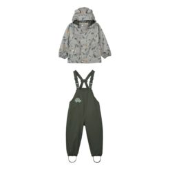 Liewood Dakota Regenbekleidung „Dino dove blue mix“ 1-3 Jahre vorn