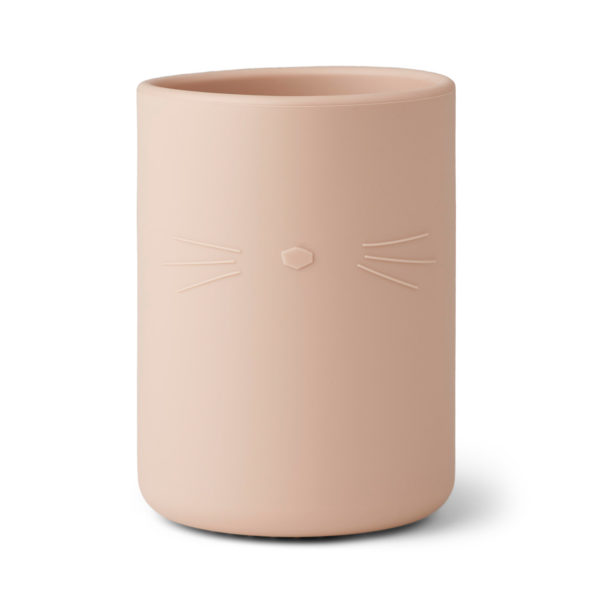 Liewood Ethan Becher „Cat rose multi mix“ aus Silikon, 4er-Set – Bild 3