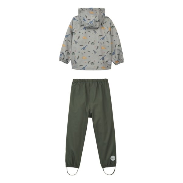Liewood Parker Regenbekleidung „Dino dove blue mix“ 4-10 Jahre hinten