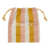 Liewood Stoffbeutel „Peach:sandy:yellow mellow“ XS (27x23cm) Geschenkverpackung