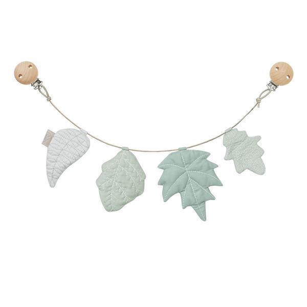 Cam Cam Kinderwagenkette Blätter „Mix Dusty Green“