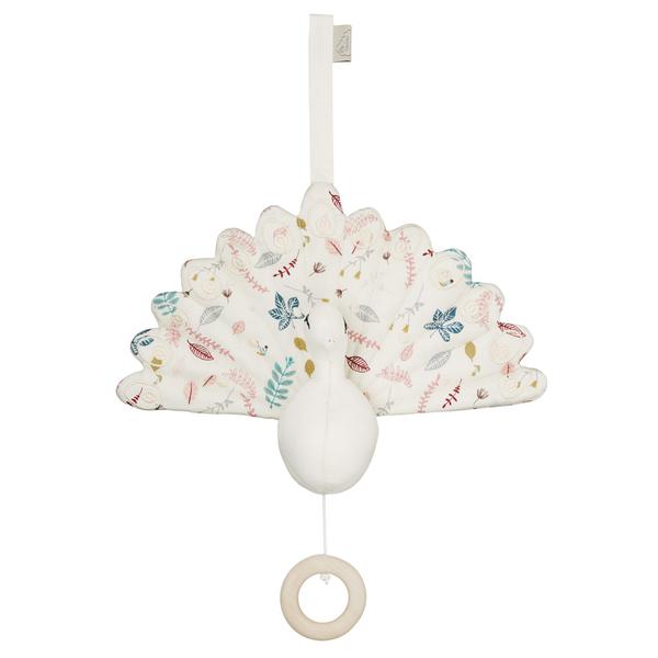 Cam Cam Pfauen Spieluhr „Pressed Leaves Rose“ 01