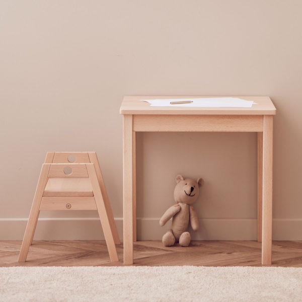 Kids Concept Kindertisch „Saga“, 45x45x48cm, FSC-zertifiziertes Buchenholz – Bild 3