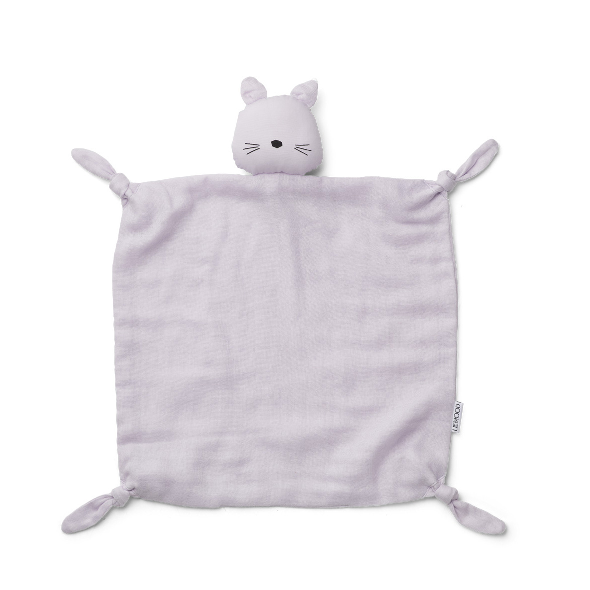 Liewood Agnete Kuscheltuch „Cat light lavender“