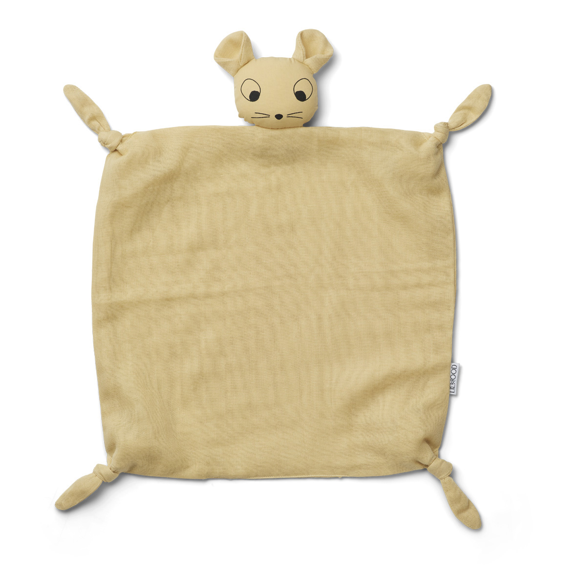 Liewood Agnete Kuscheltuch „Mouse wheat yellow“