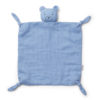Liewood Agnete Kuscheltuch „Mr. Bear sky blue“