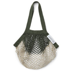 Liewood Aldo Mesh Einkaufsnetz „Hunter green : sandy mix“, 40x36cm