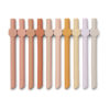 Liewood Badu Strohhalme „Rose multi mix“ aus Silikon, 10er-Set 01