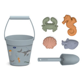 Liewood Dante Strand-Set „Sea creature sea blue multi mix“