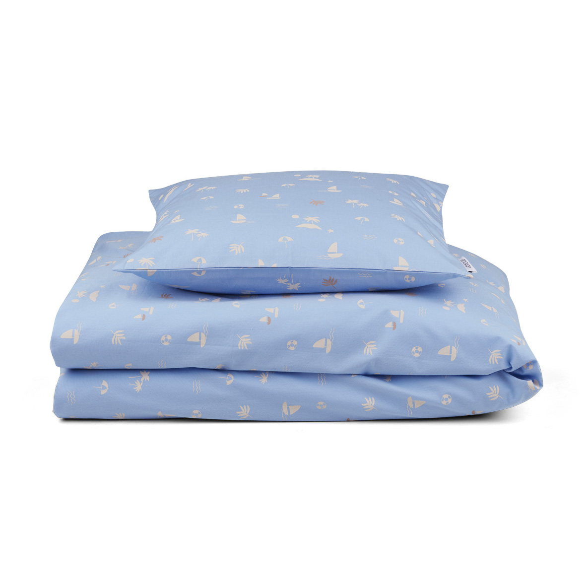 Liewood Junior-Bettwäsche Ingeborg „Seaside sky blue“ 01
