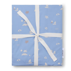 Liewood Junior-Bettwäsche Ingeborg „Seaside sky blue“ 02