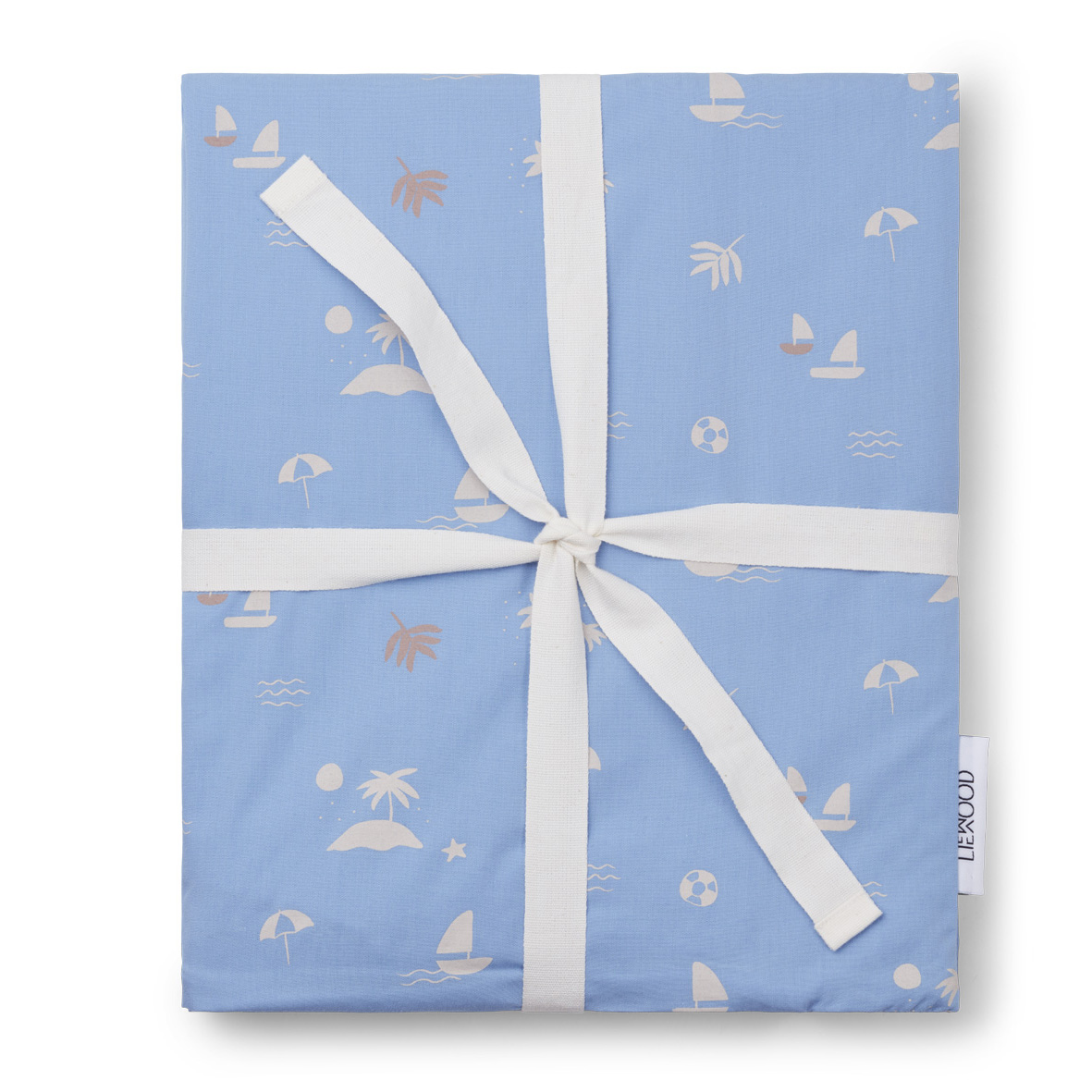 Liewood Junior-Bettwäsche Ingeborg „Seaside sky blue“ 02