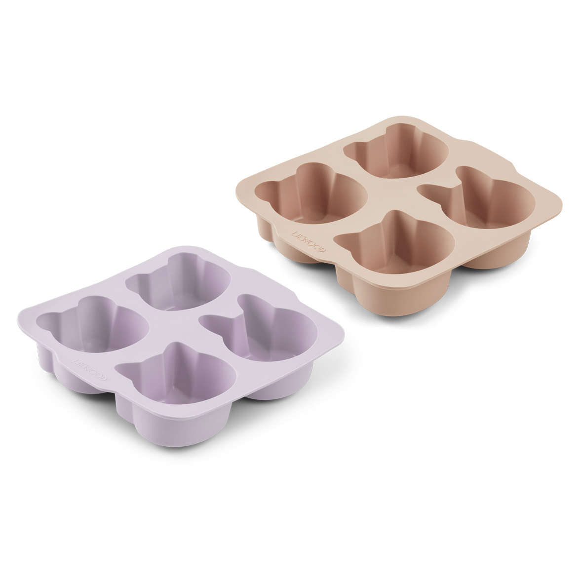 Liewood Mariam Backförmchen „Light lavender rose mix“, 2er-Set