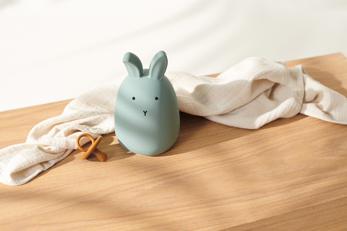 DELISTED Liewood Nachtlicht Winston „Rabbit peppermint“, Silikon, LED – Bild 3