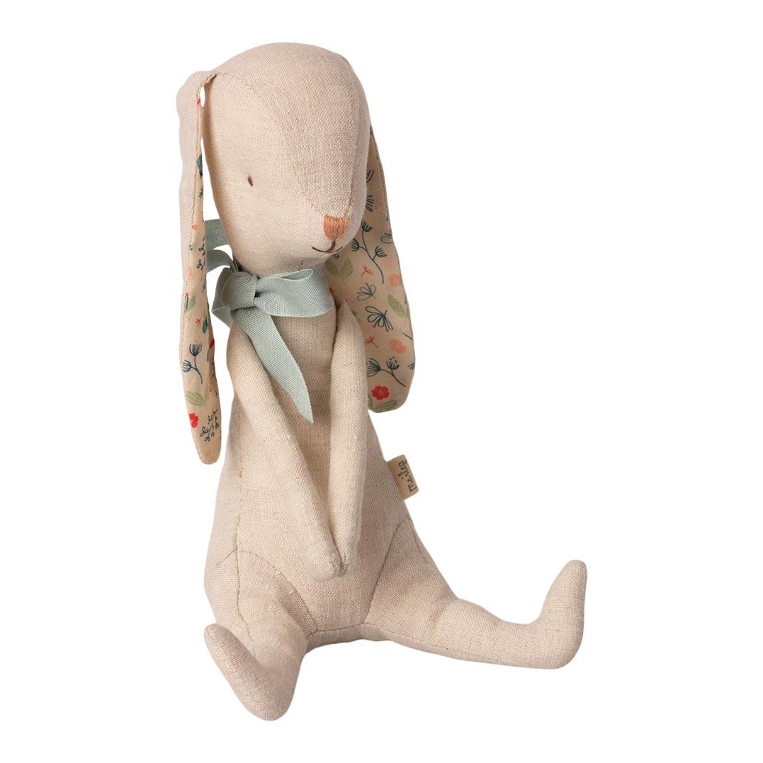  DELISTED Maileg Kuscheltier Osterhase „Albin“ aus Leinen, 21cm, Magnete Illustration 