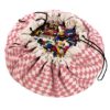 Play&Go Spielzeugsack Raute Pink (ø140cm)