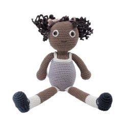 Sebra Häkelpuppe Poppy, 40cm
