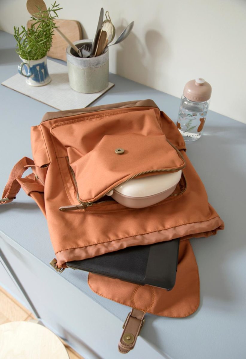 DELISTED Sebra Junior Rucksack, sweet tea brown, recycelt aus 22 PET-Flaschen – Bild 3