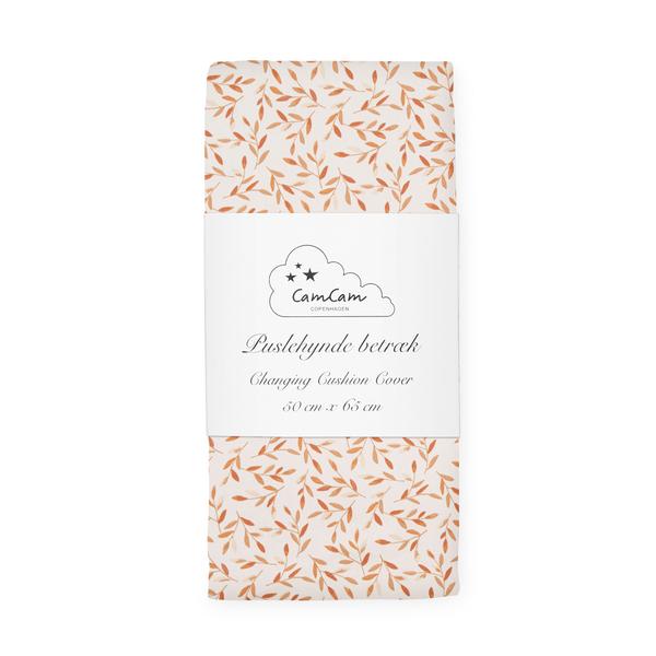 Cam Cam Wickelauflagenbezug „Caramel Leaves“, 01