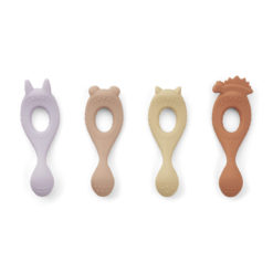Liewood Liva Silikon-Löffel 4er-Set „Lavender multi mix“ 02