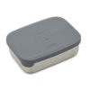 Liewood Nina Lunchbox „Mr. Bear blue wave“ Edelstahl mit Silikon-Deckel