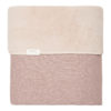 Koeka Decke Cairo mit Teddyfutter in Plum