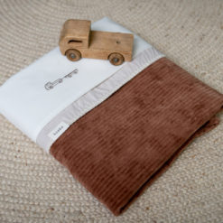 koeka Babydecke Vik, Flanell, hazel, 75x100cm 03