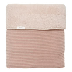 koeka Babydecke Vik, Plüsch, grey pink, 75x100cm 01