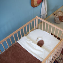 koeka Babydecke Vik, Plüsch, hazel, 75x100cm 03