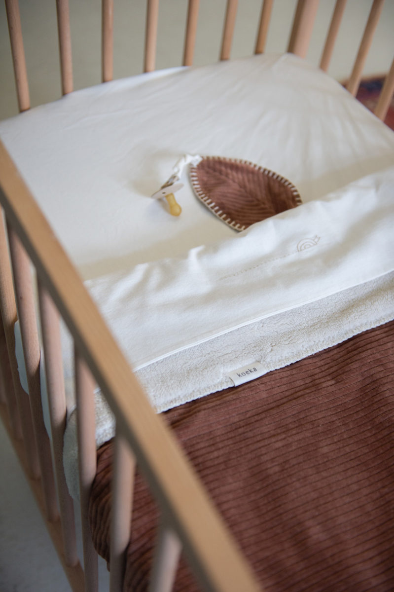 koeka Babydecke Vik, Plüsch, hazel, 75x100cm 04