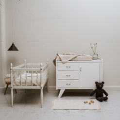 koeka Babydecke Vik, Plüsch, sand, 75x100cm 04
