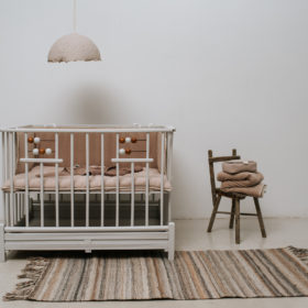 koeka Bettnestchen Vik, grey pink, Laufstall- : Bettumrandung,180x30cm Mood