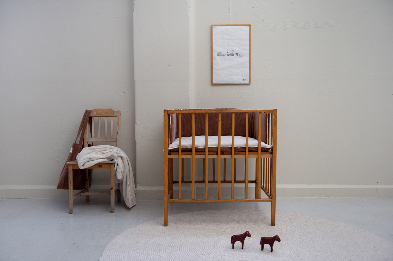 koeka Bettnestchen Vik, hazel, Laufstall- : Bettumrandung,180x30cm Mood 2