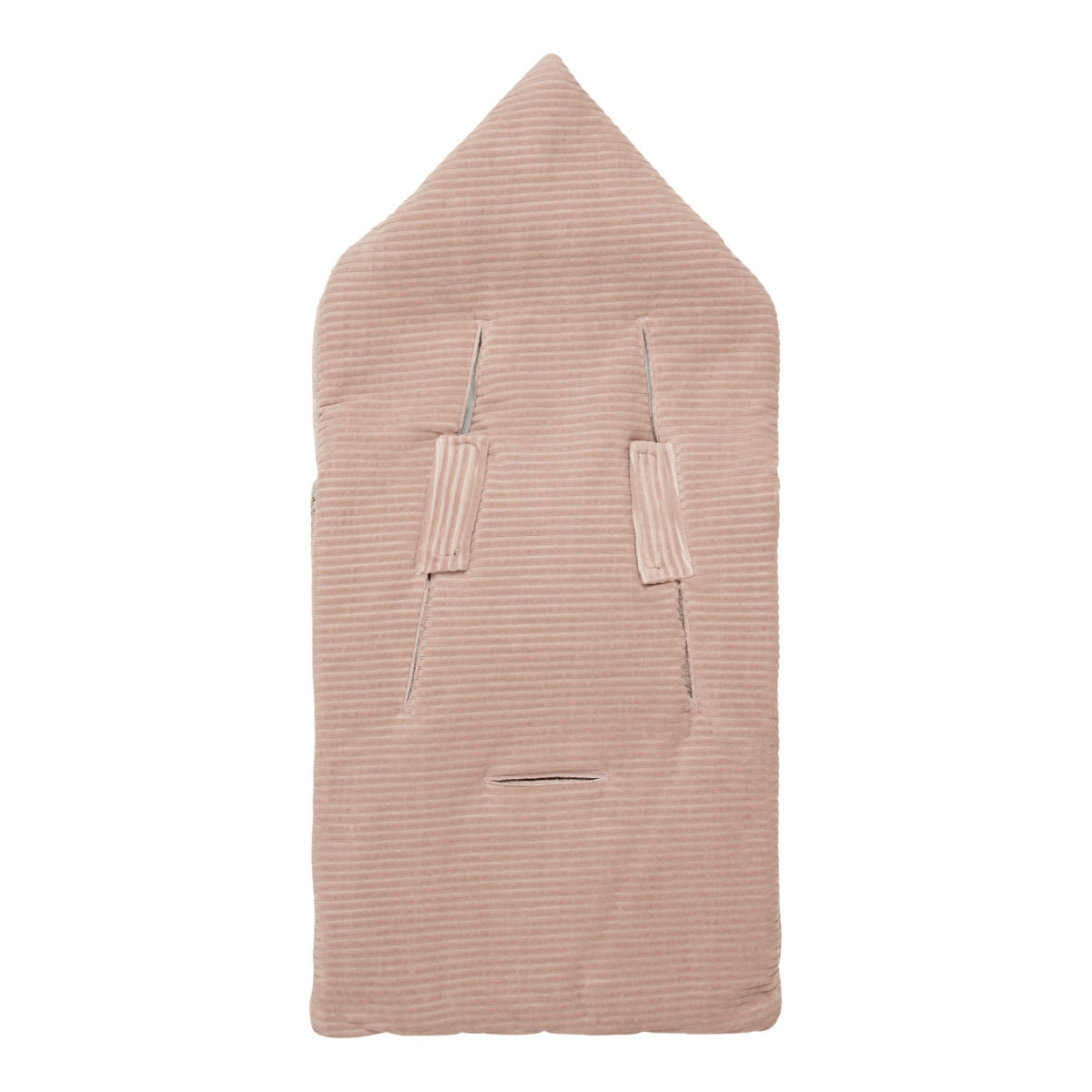 koeka Fußsack Vik Plüsch, grey pink, 3:5 Punkte 02