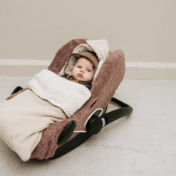 koeka Fußsack Vik Plüsch, sand, 3:5 Punkte Mood