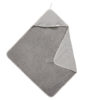 koeka Kapuzenhandtuch : Wickeltuch Cairo, steel grey, 100x100cm 01
