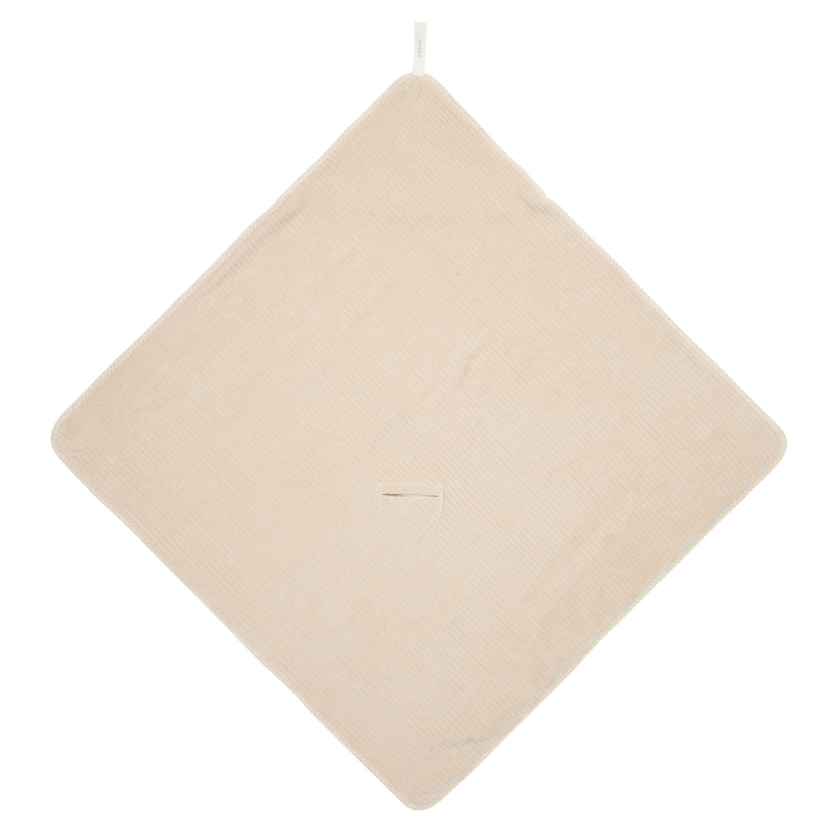 koeka Kapuzenhandtuch : Wickeltuch Vik, Stretch Frottee, sand, 100x100cm 04
