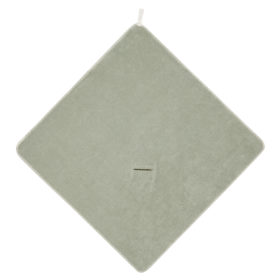 koeka Kapuzenhandtuch : Wickeltuch Vik, Stretch Frottee, shadow green, 100x100cm 04