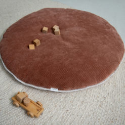 koeka Krabbeldecke Vik „hazel : sand“, rund, 90cm 04