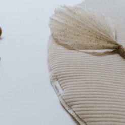 koeka Krabbeldecke Vik „sand : grey pink“, rund, 90cm Mood