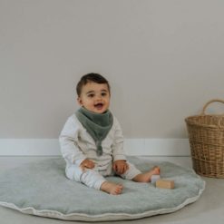 koeka Krabbeldecke Vik „shadow green:sand“, rund, 90cm Mood