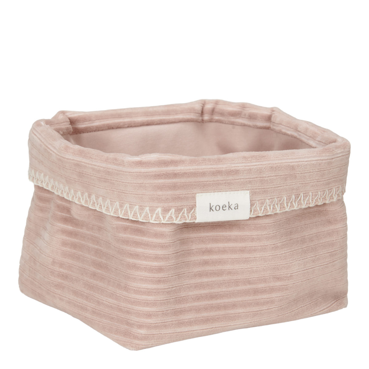 koeka Wickeltischkörbchen Vik „grey pink“ 01