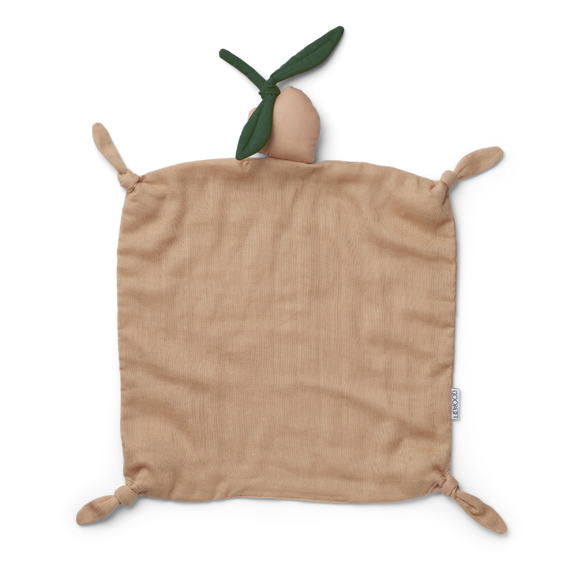 Liewood Agnete Kuscheltuch „Peach“ aus Bio-Baumwolle 01